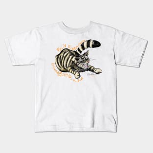 Wildcat, Felis silvestris silvestris Kids T-Shirt